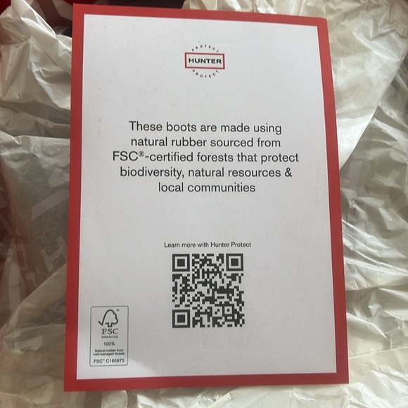 Hunter - Women's PLAY™ Short Pouch Boots (Size 7 - NIB) - Picture 6 of 6